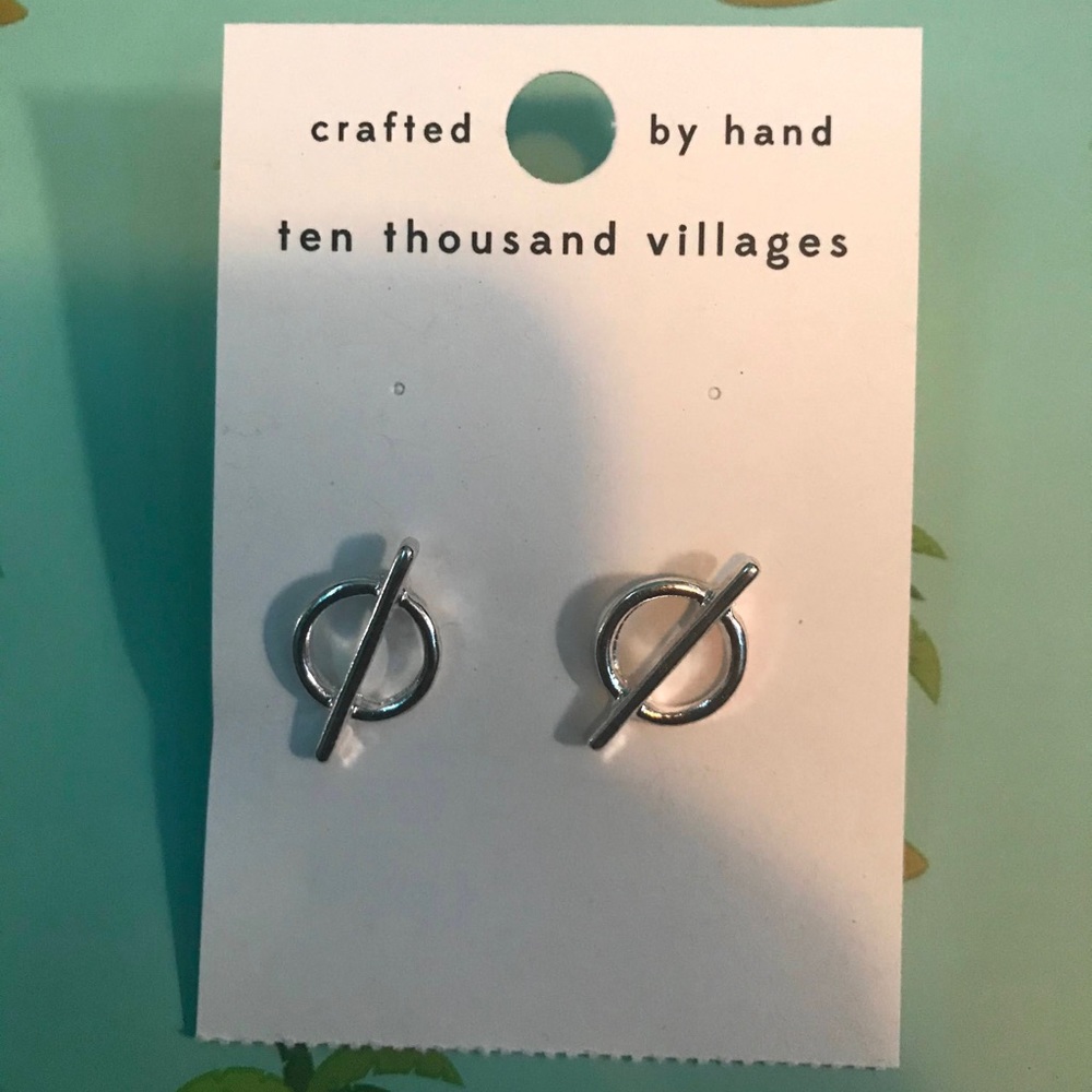 Circle Earrings- like new